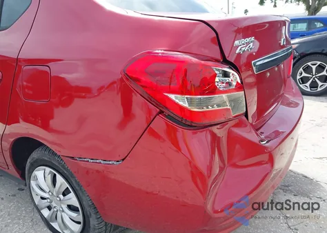 2020 Mitsubishi Mirage G4 Es из США, поврежденный, VIN ML32F3FJ4LHF10954